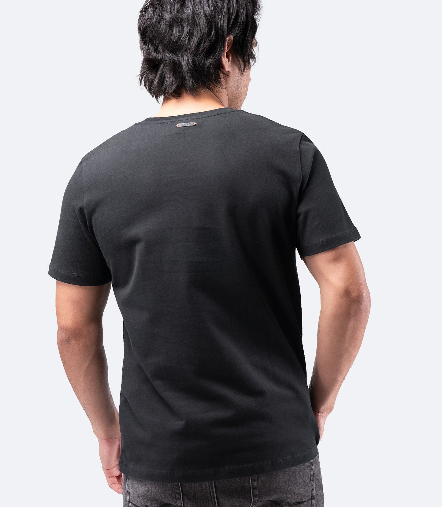 Slash Print Cotton T-Shirt