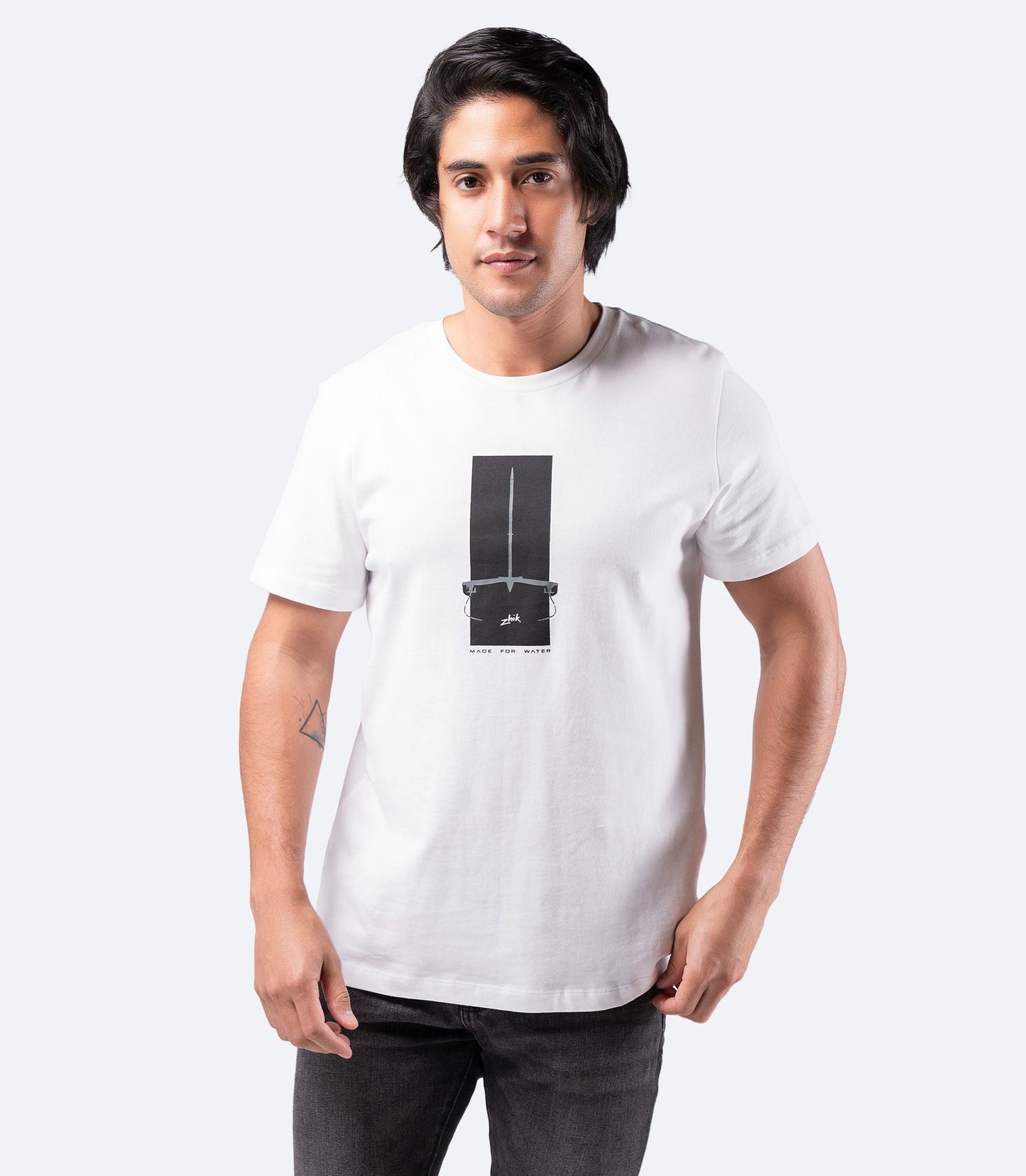 Photo Print Cotton T-shirt
